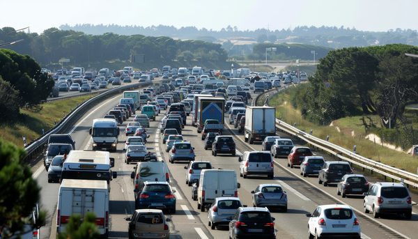 Jazda w korku w Niemczech – przepisy, obowiązki i kary dla kierowcy zawodowego