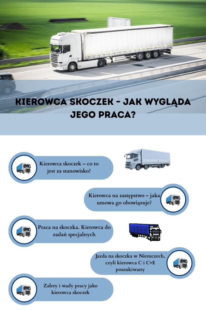 Kierowca skoczek – jak wygląda jego praca