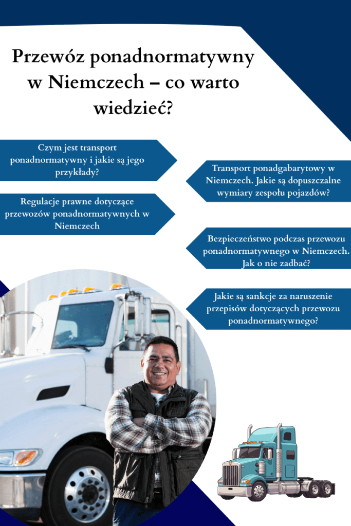 Przewóz ponadnormatywny w Niemczech – co warto wiedzieć?