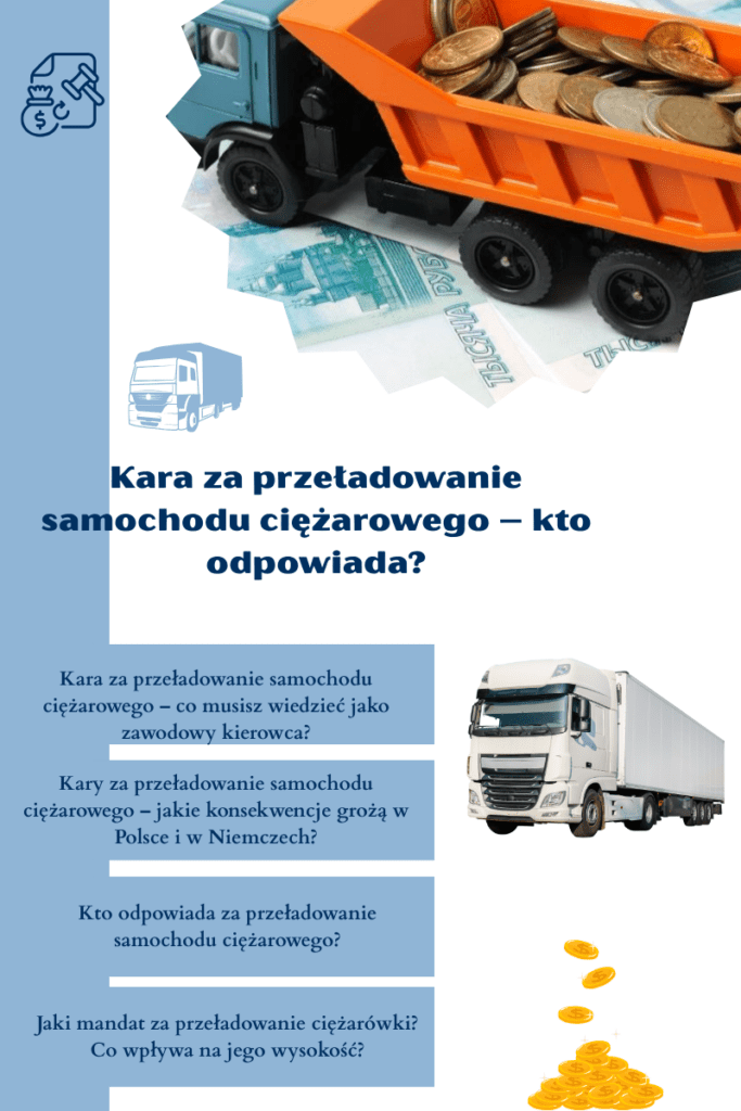 Kara za przeładowanie samochodu ciężarowego – kto odpowiada?