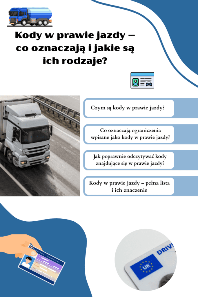 Kody w prawie jazdy