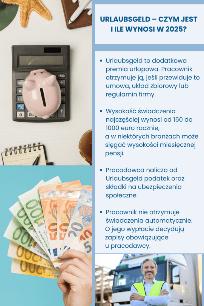 Urlaubsgeld – czym jest i ile wynosi w 2025?